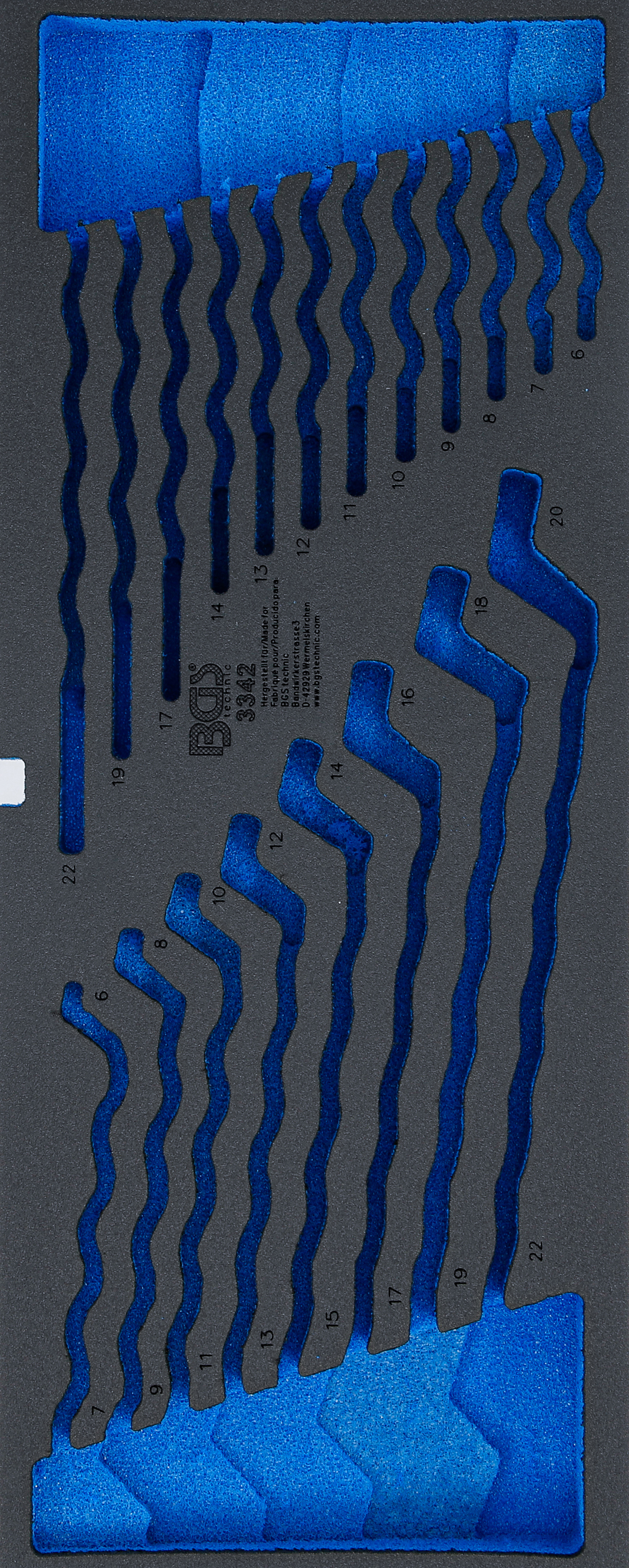 BGS Schaumeinlage für Art. 3312 | leer | für Art. 3342