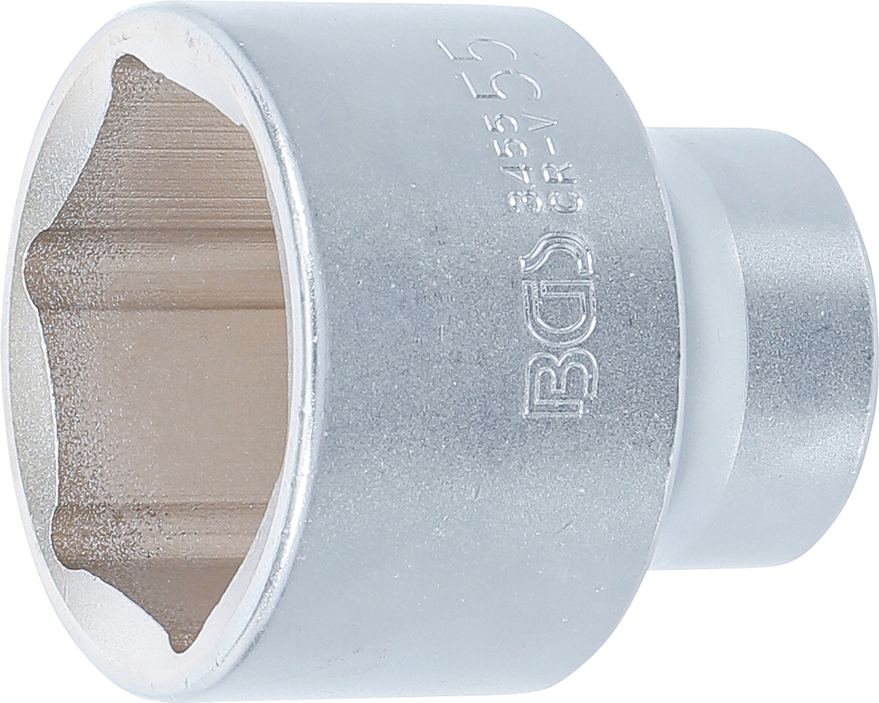 BGS Steckschlüssel-Einsatz Sechskant | Antrieb Innenvierkant 20 mm (3/4") | SW 55 mm