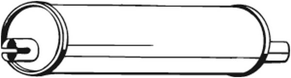 Mittelschalldämpfer