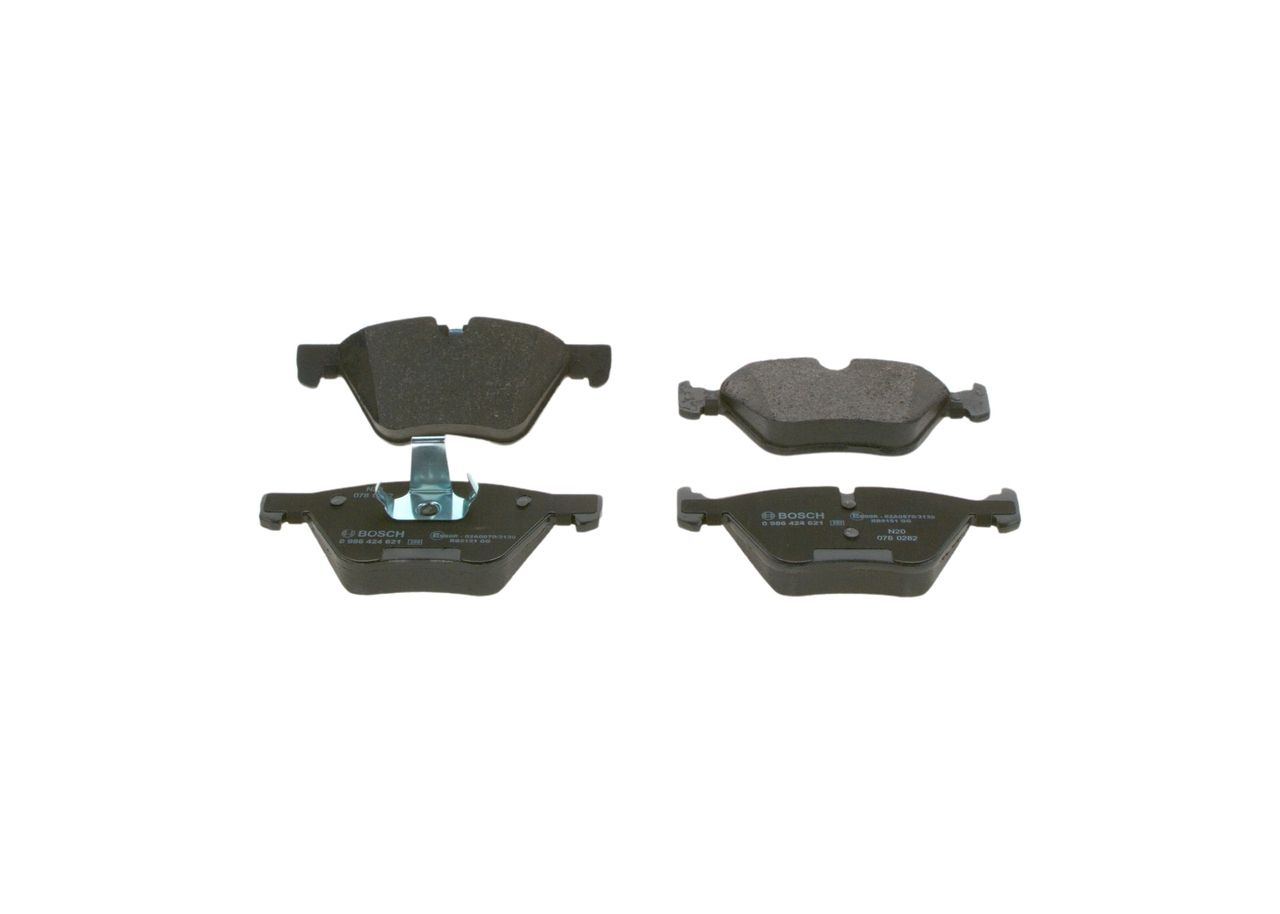 Bremsbelagsatz, Scheibenbremse