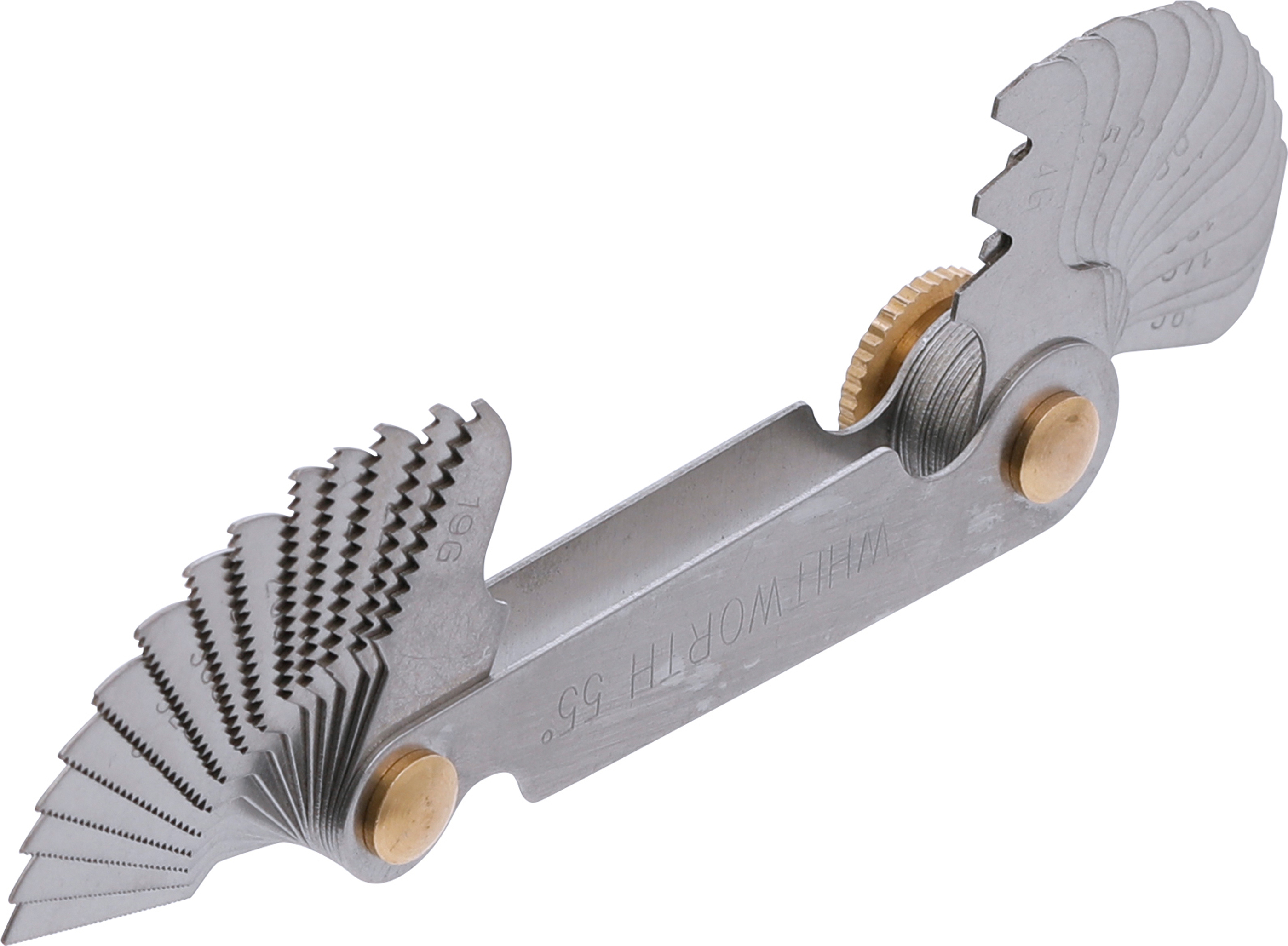 BGS Gewindeschablone | 28 Blatt | Whitworth 4G - 62G