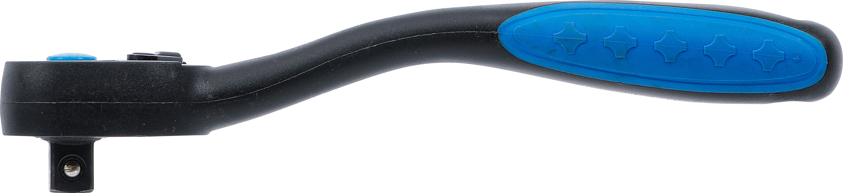 BGS Umschaltknarre, kunststoff-ummantelt | Abtrieb Außenvierkant 12,5 mm (1/2")