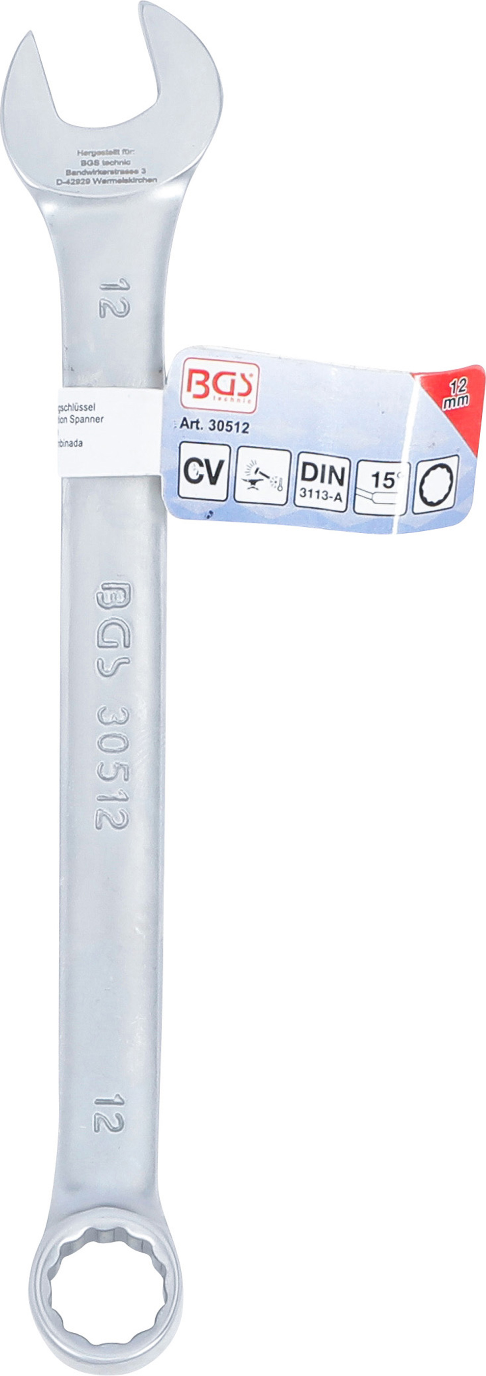 BGS Maul-Ringschlüssel | SW 12 mm