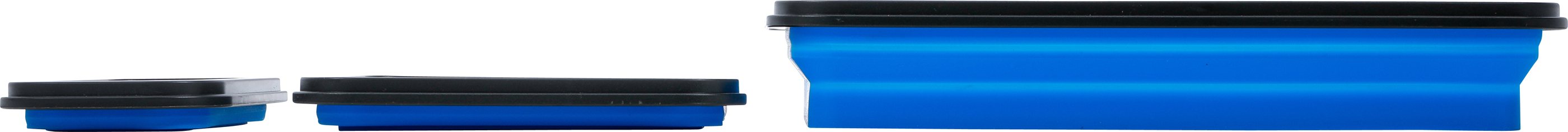 BGS Magnet-Haftschalen-Satz | Silikon | faltbar | 3-tlg.