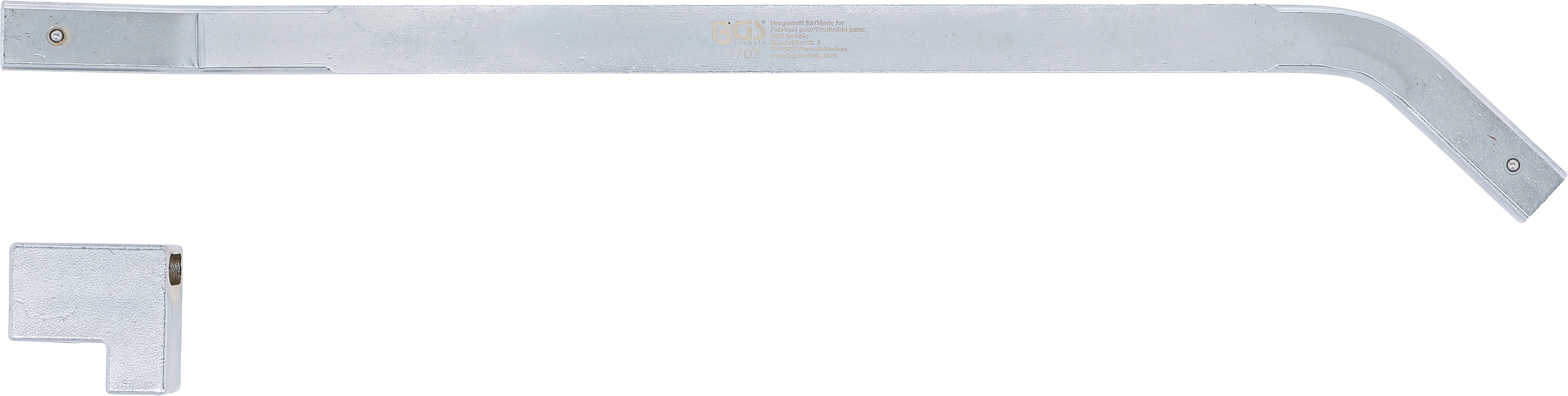 BGS Spannrollenschlüssel für Keilrippenriemen | 450 mm