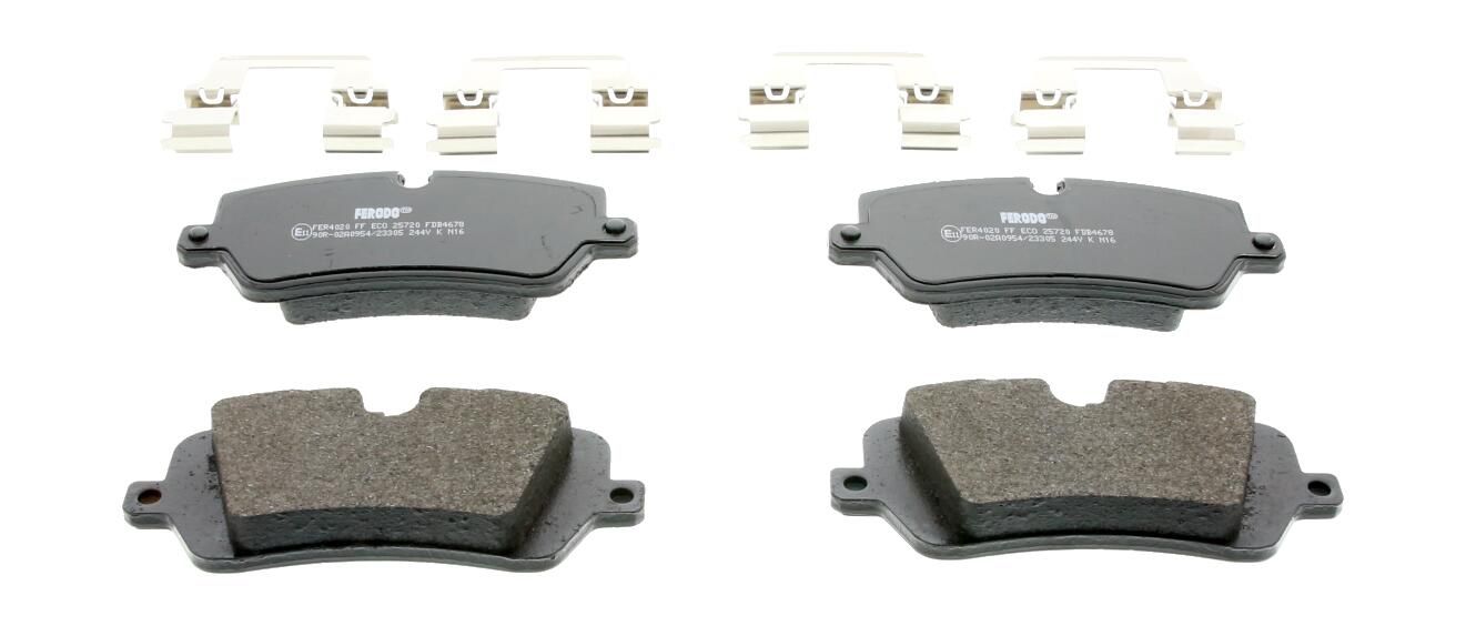 Bremsbelagsatz, Scheibenbremse