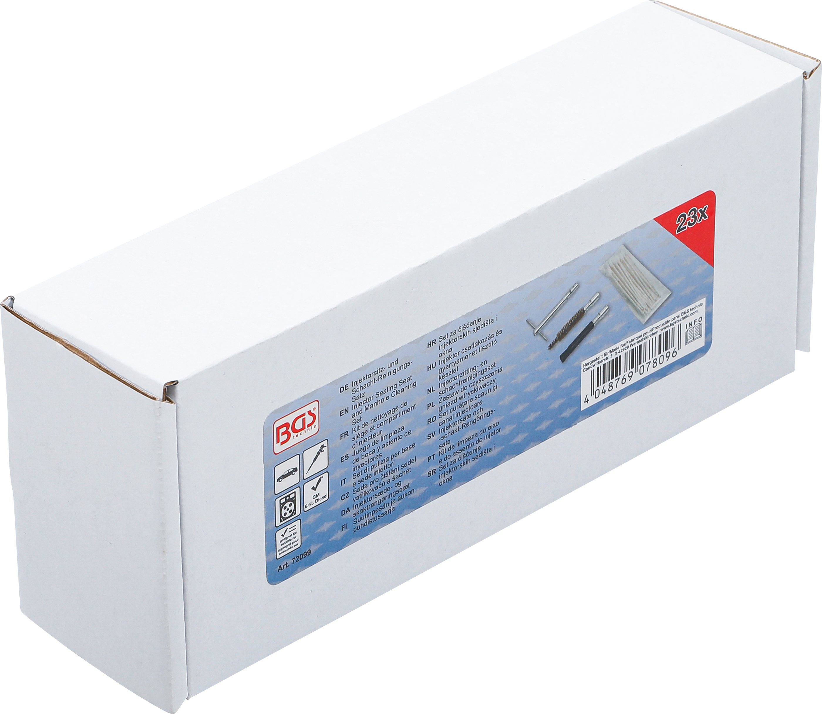 BGS Injektorsitz- und Schacht-Reinigungs-Satz | für GM Duramax 6.6 L Dieselmotor