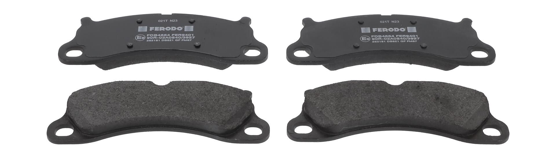 Bremsbelagsatz, Scheibenbremse