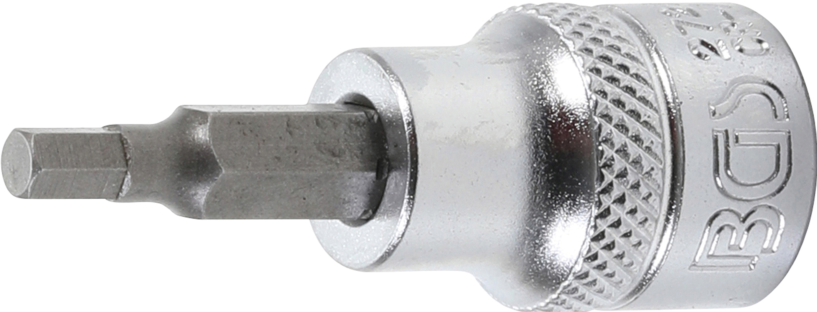 BGS Bit-Einsatz | Antrieb Innenvierkant 10 mm (3/8") | Innensechskant 5/32"
