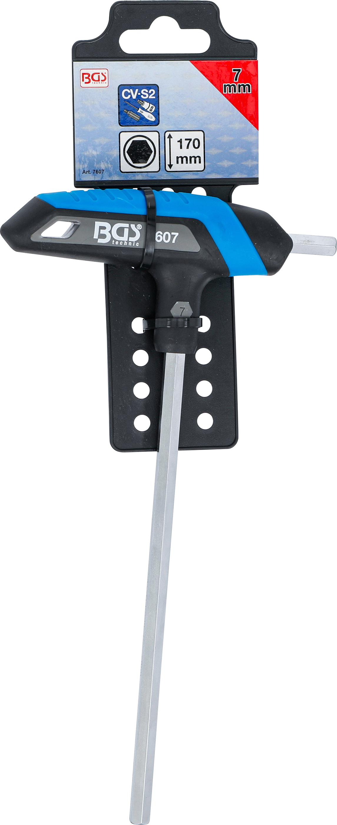 BGS Schraubendreher mit T-Griff | Innensechskant | 7 mm