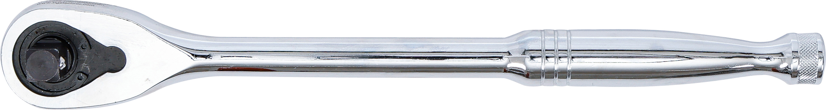 BGS Umschaltknarre | Vollstahl | feinverzahnt | Abtrieb Außenvierkant 12,5 mm (1/2")