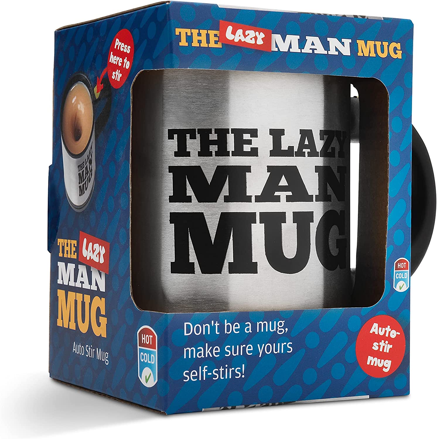 The Lazy Man Mug Tasse die selbst umrührt