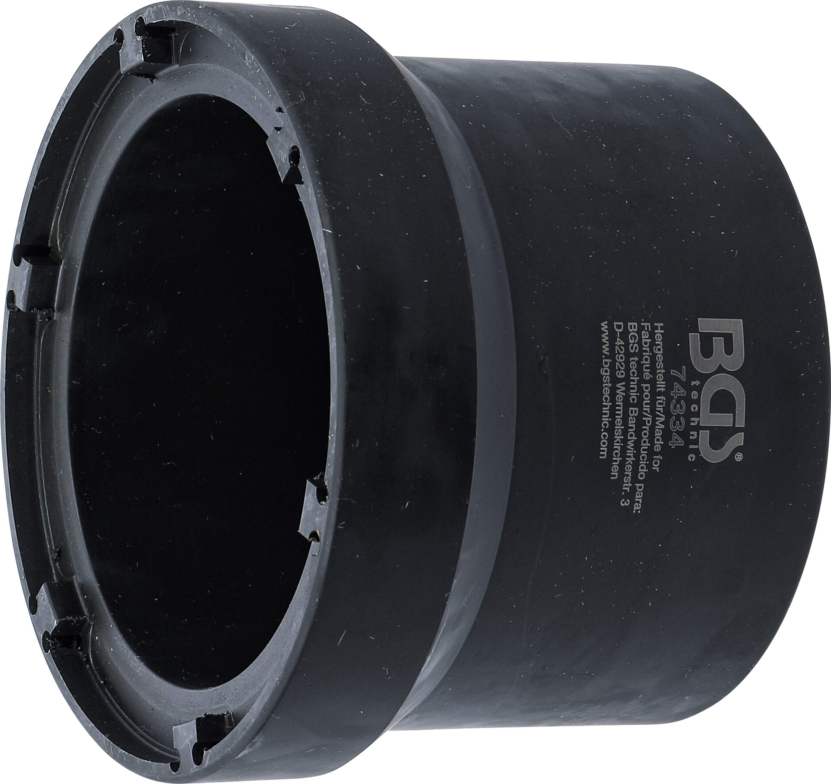 BGS Nutmuttern-Schlüssel | für Hinterachsdifferential | für MAN & Mercedes-Benz | 126 / 113 mm