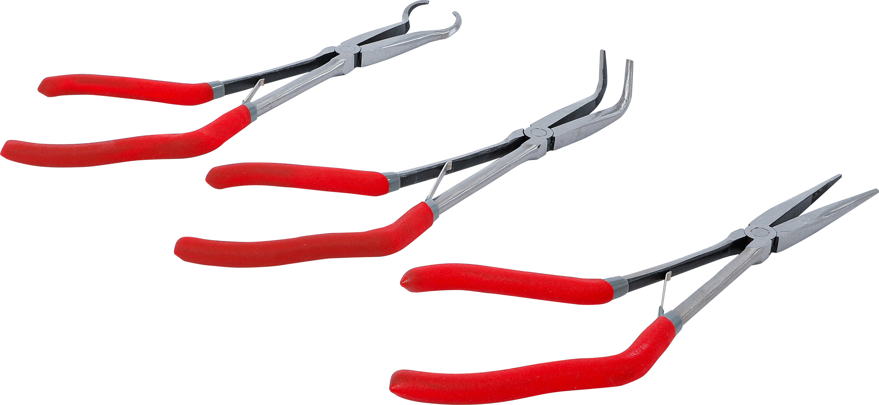 BGS Telefon- und Langbeckzangen-Satz | mit Pistolengriff | 275 mm | 3-tlg.