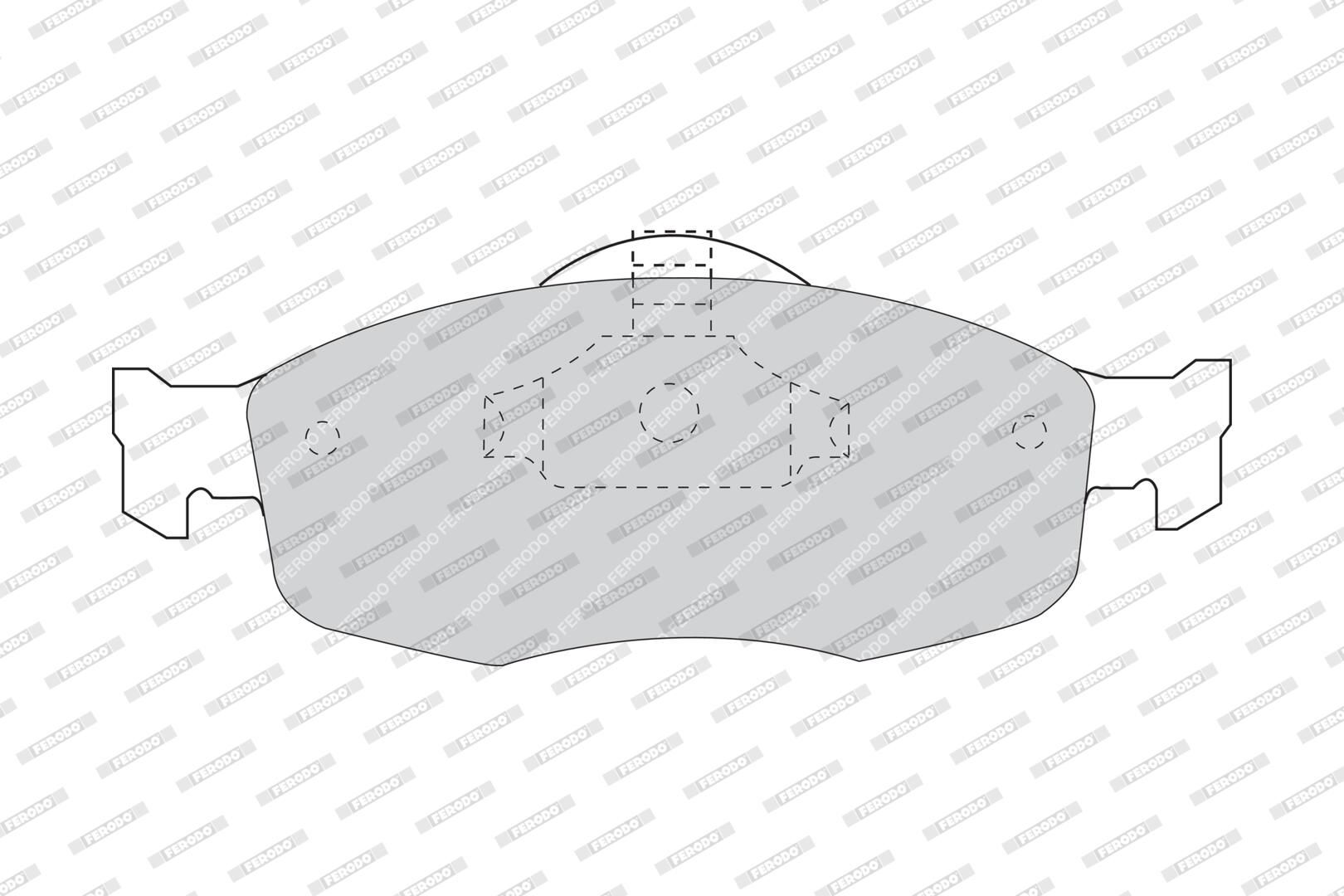 Bremsbelagsatz, Scheibenbremse