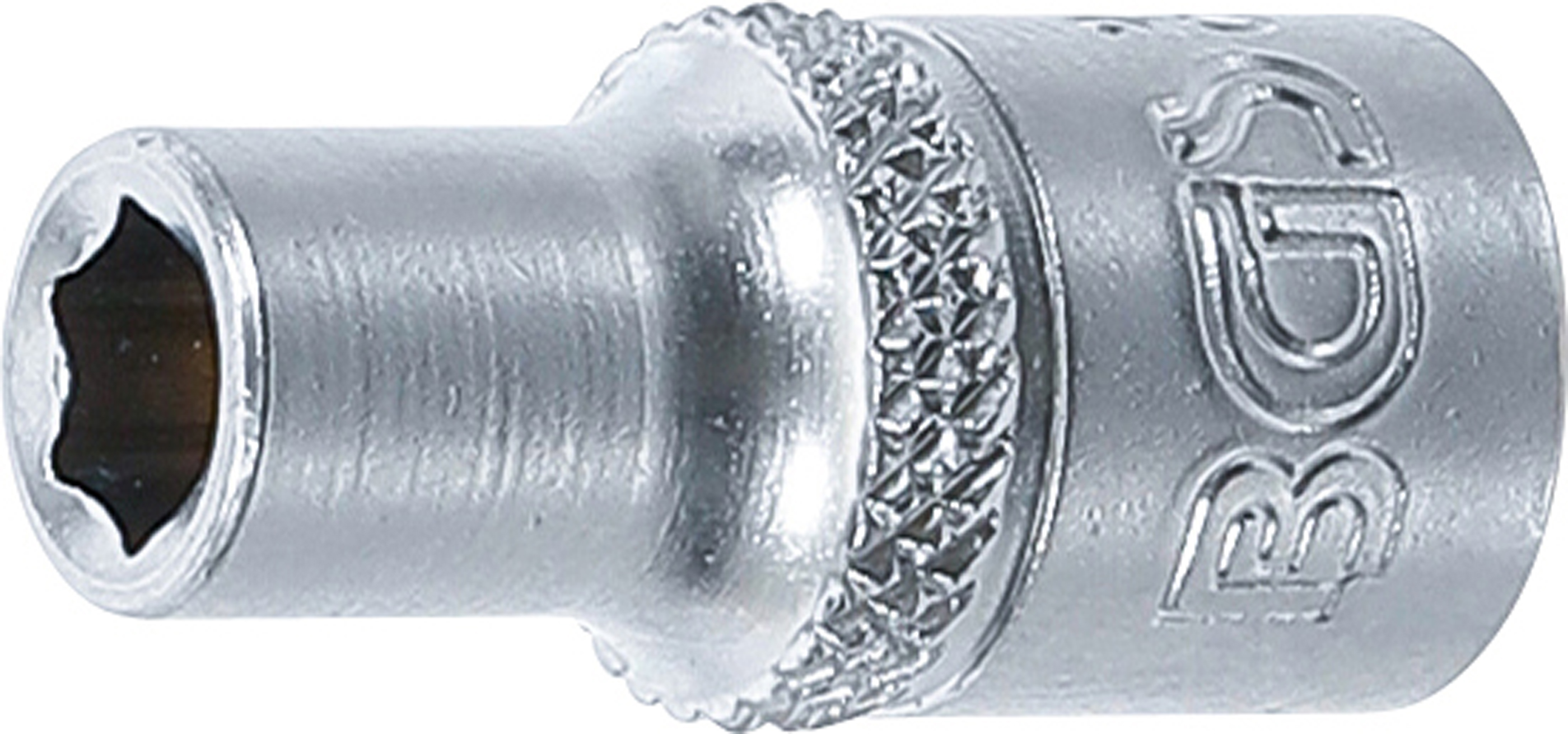 BGS Steckschlüssel-Einsatz Sechskant | Antrieb Innenvierkant 6,3 mm (1/4") | SW 5 mm