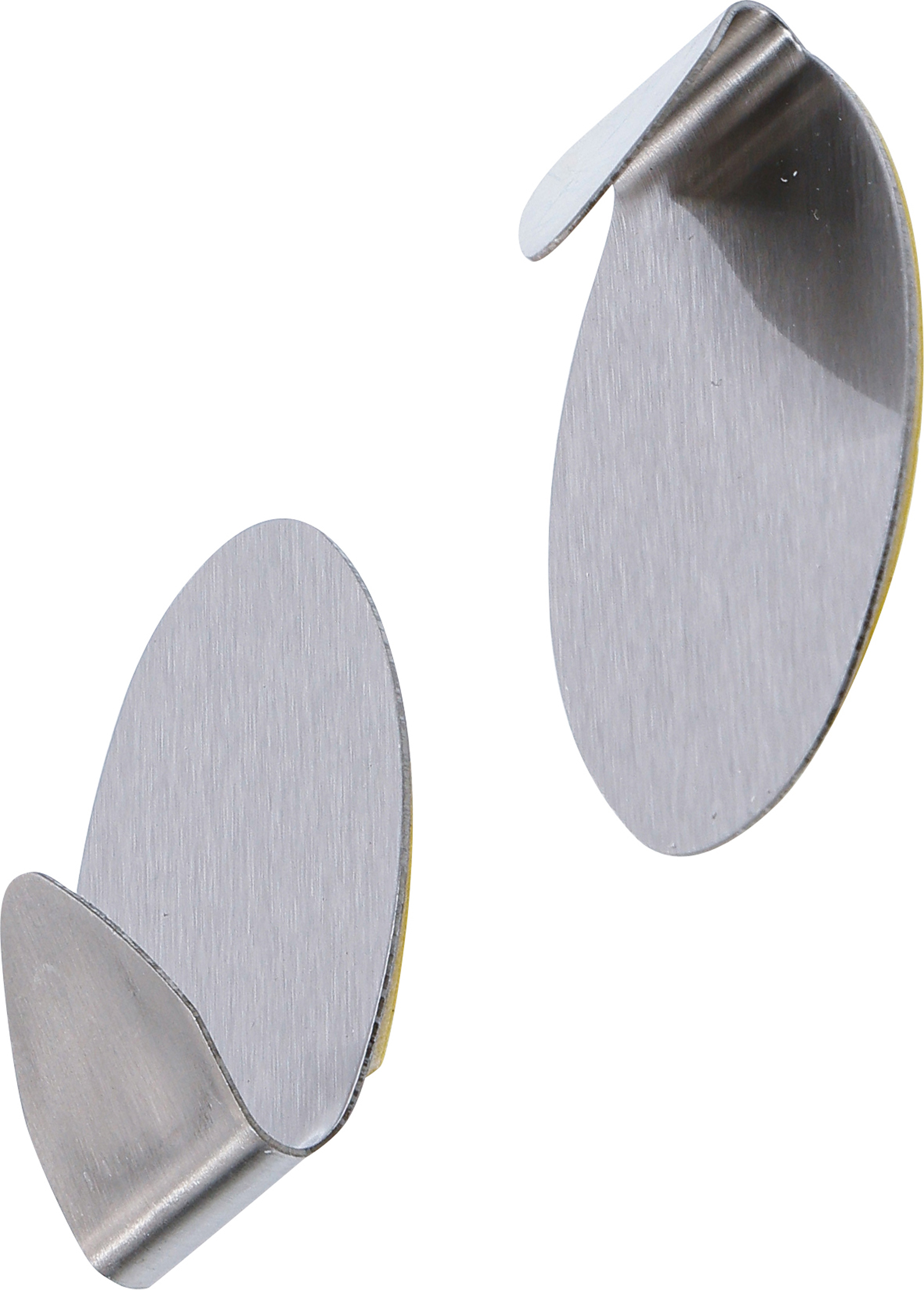 BGS Edelstahl-Klebehaken | 35 x 50 mm | 1,0 kg | 2-tlg.