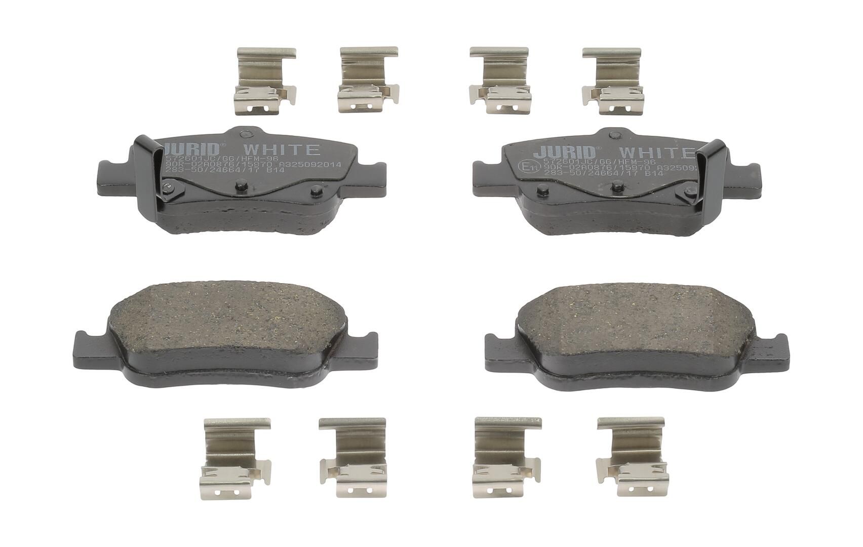 Bremsbelagsatz, Scheibenbremse