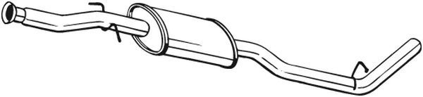 Mittelschalldämpfer