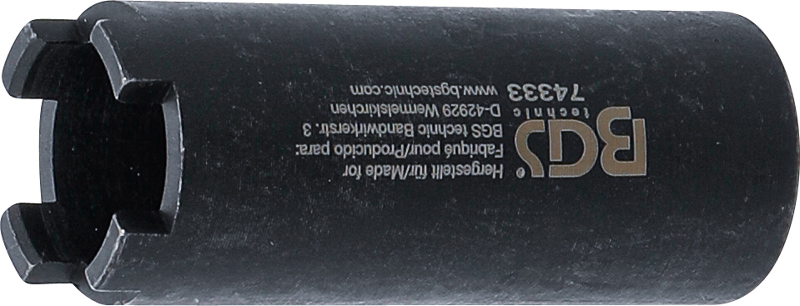 BGS Diesel-Einspritzdüsen-Steckschlüssel | für Mercedes-Benz, Scania, MAN