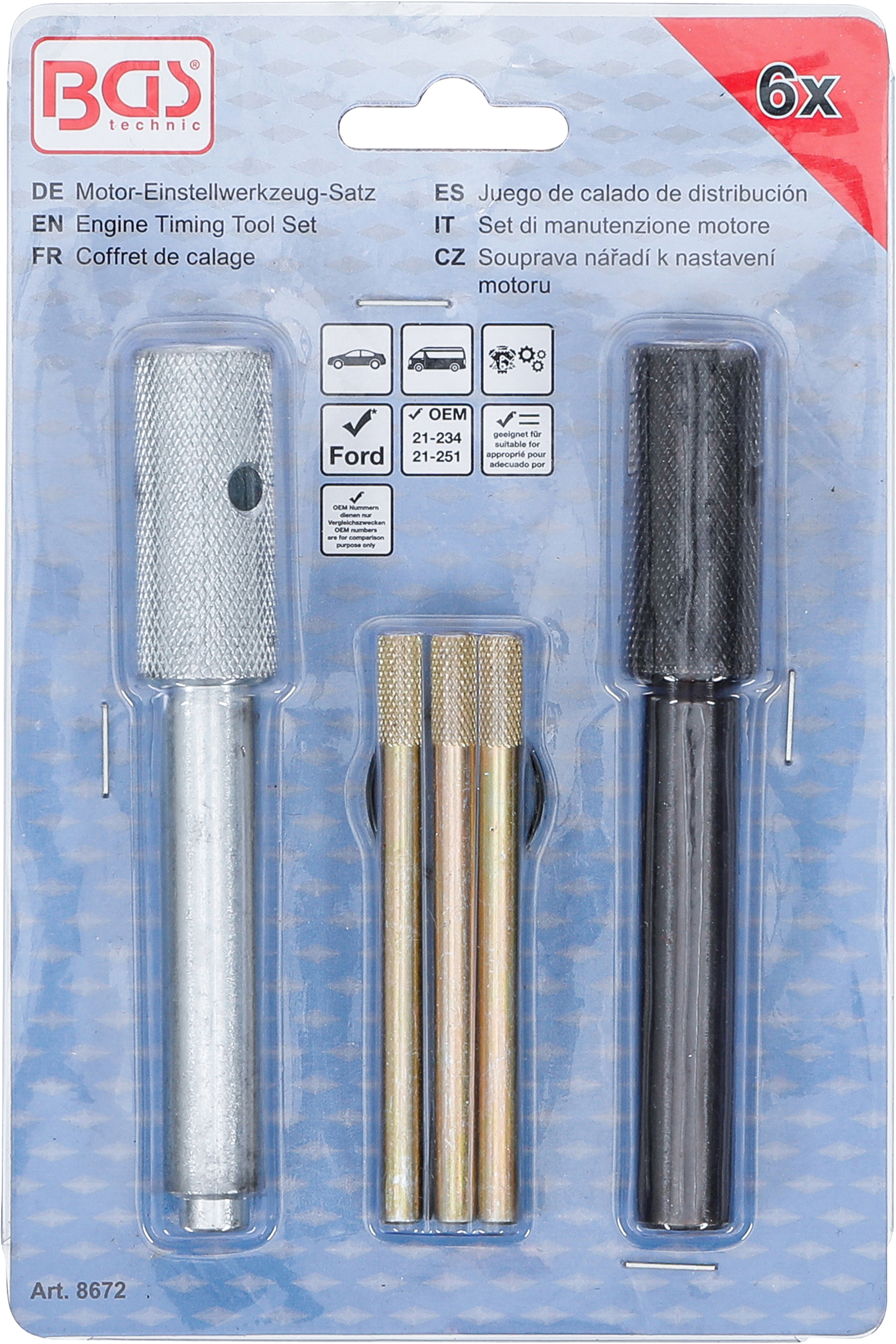 BGS Motor-Einstellwerkzeug-Satz | für Ford Duratorq 2.0, 2.4 Diesel