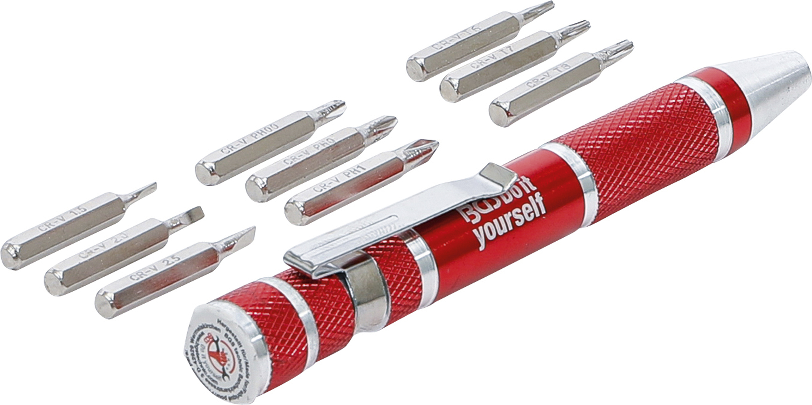 BGS Präzisions-Bit-Schrauber-Satz | 10-tlg.