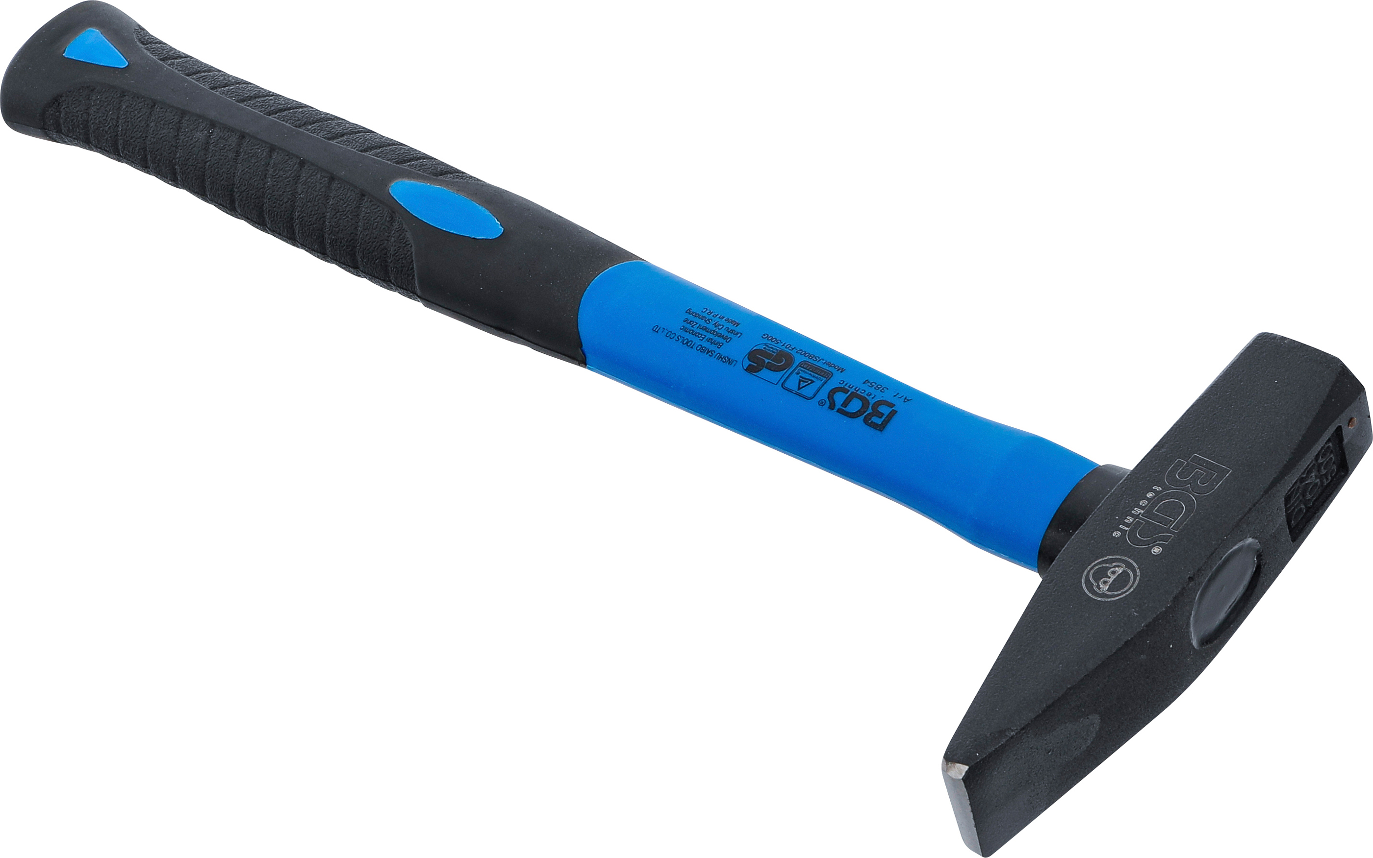 BGS Schlosserhammer | Fiberglasstiel | DIN 1041 | 500 g