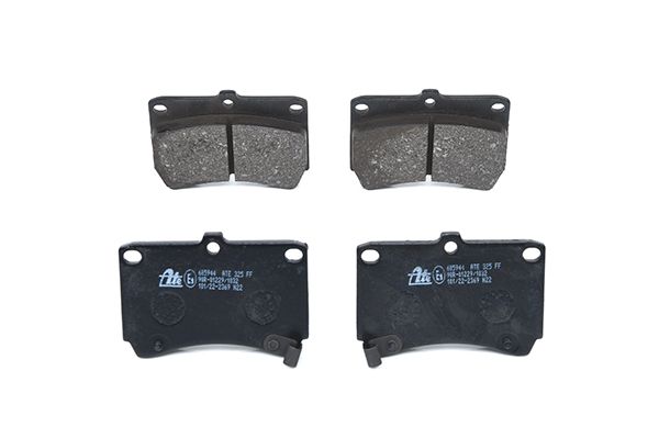 Bremsbelagsatz, Scheibenbremse