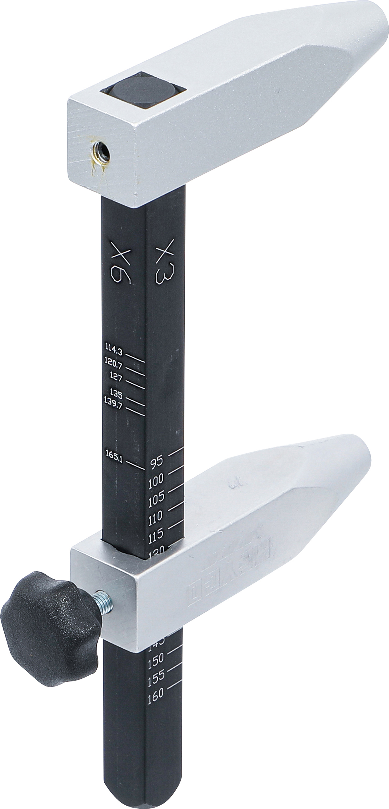 BGS Lochkreis-Messschieber, Aluminium-Ausführung