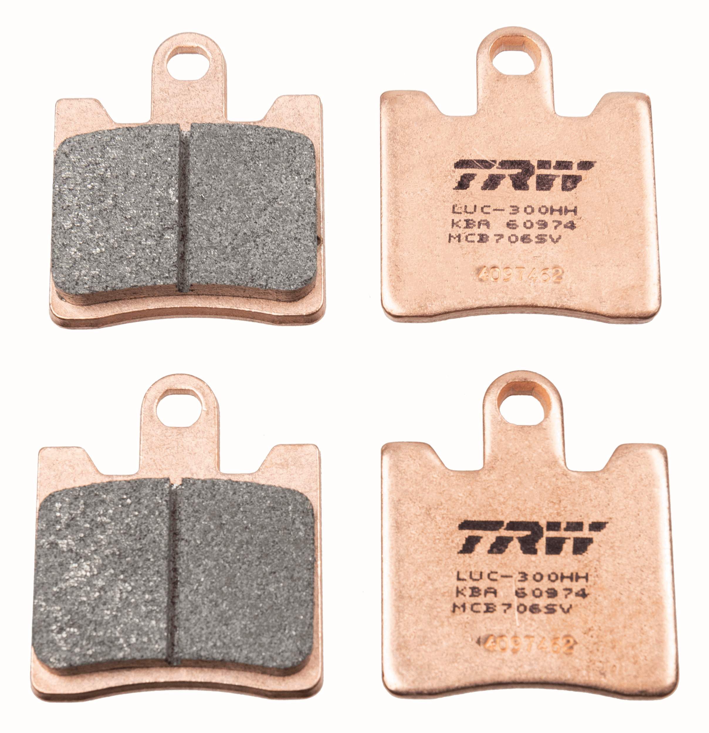 Bremsbelagsatz, Scheibenbremse