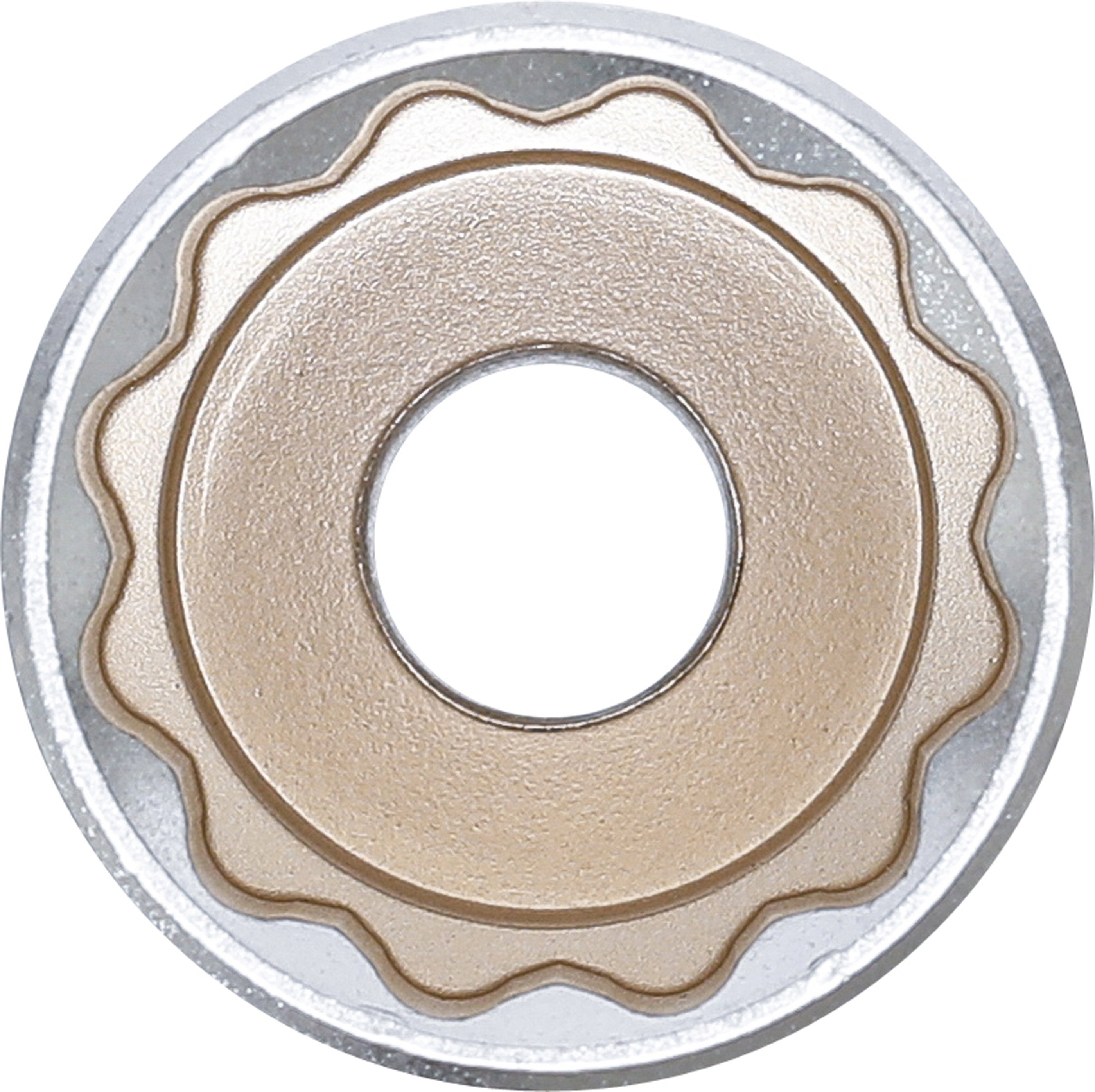 BGS Steckschlüssel-Einsatz Zwölfkant, tief | Antrieb Innenvierkant 12,5 mm (1/2") | SW 27 mm