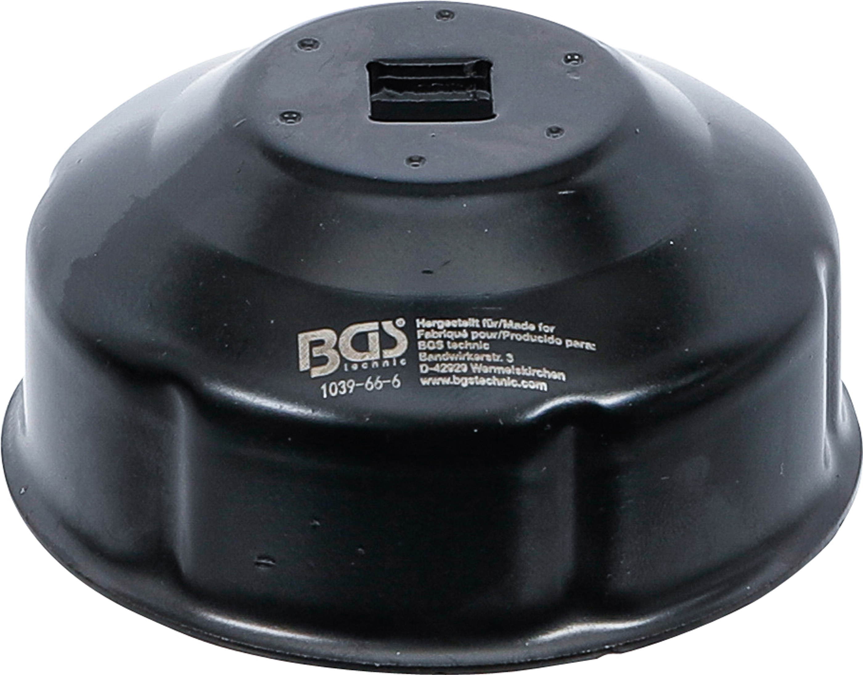 BGS Ölfilterschlüssel | Sechskant | Ø 66 mm | für Fiat, Renault