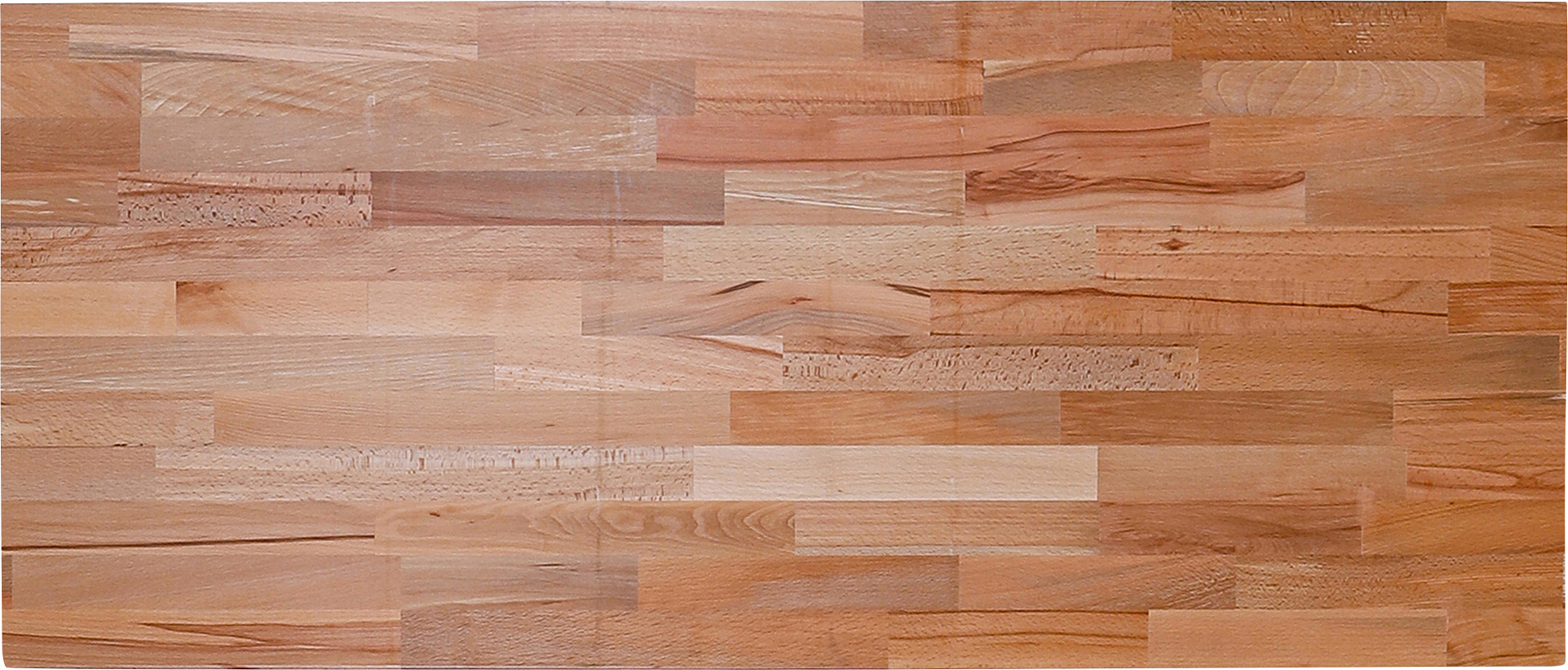 BGS Massivholz-Arbeitsplatte | 1300 x 550 x 30 mm