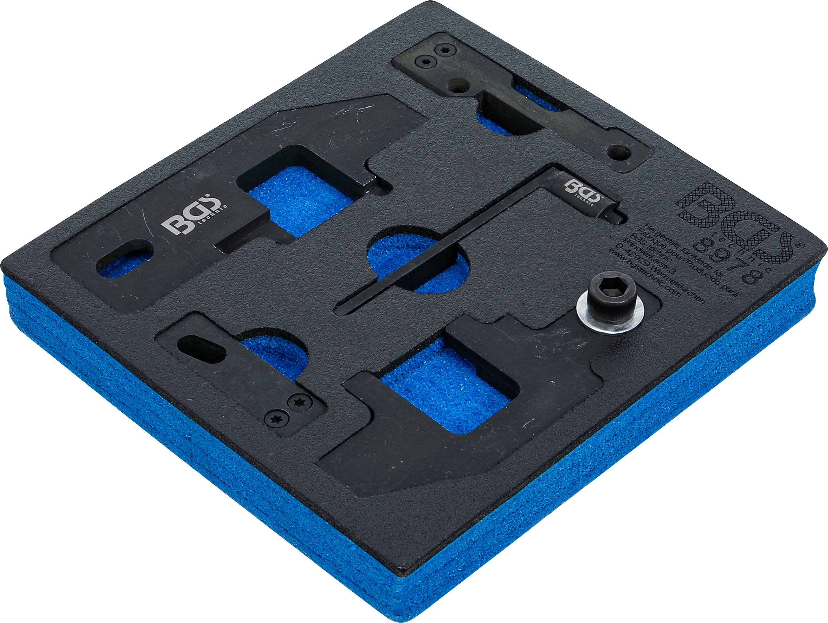 BGS Werkstattwageneinlage 1/6: Motor-Einstellwerkzeug-Satz | für PSA, Toyota 1.0, 1.2 VTi