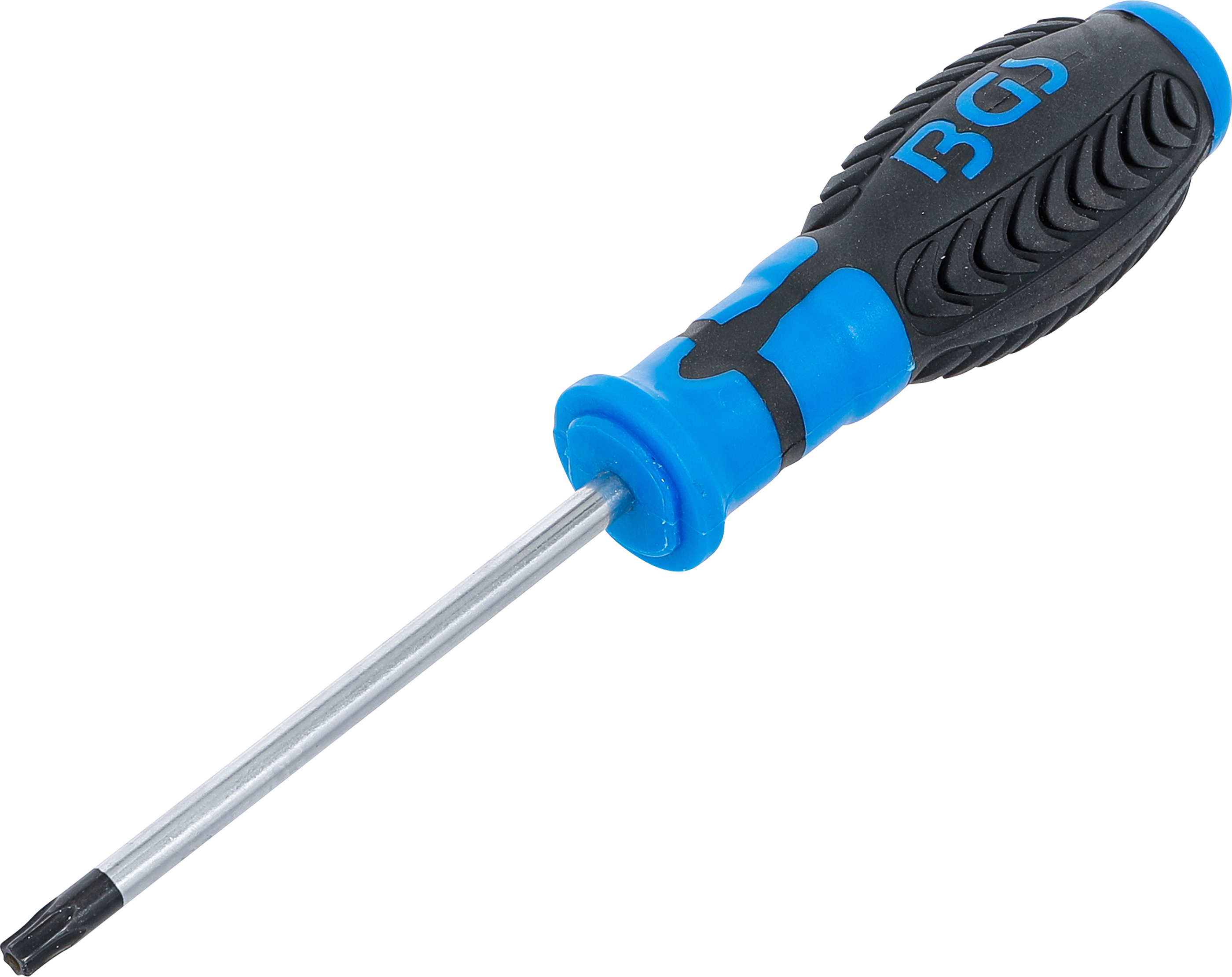 BGS Schraubendreher | T-Profil (für Torx) mit Bohrung T30 | Klingenlänge 100 mm