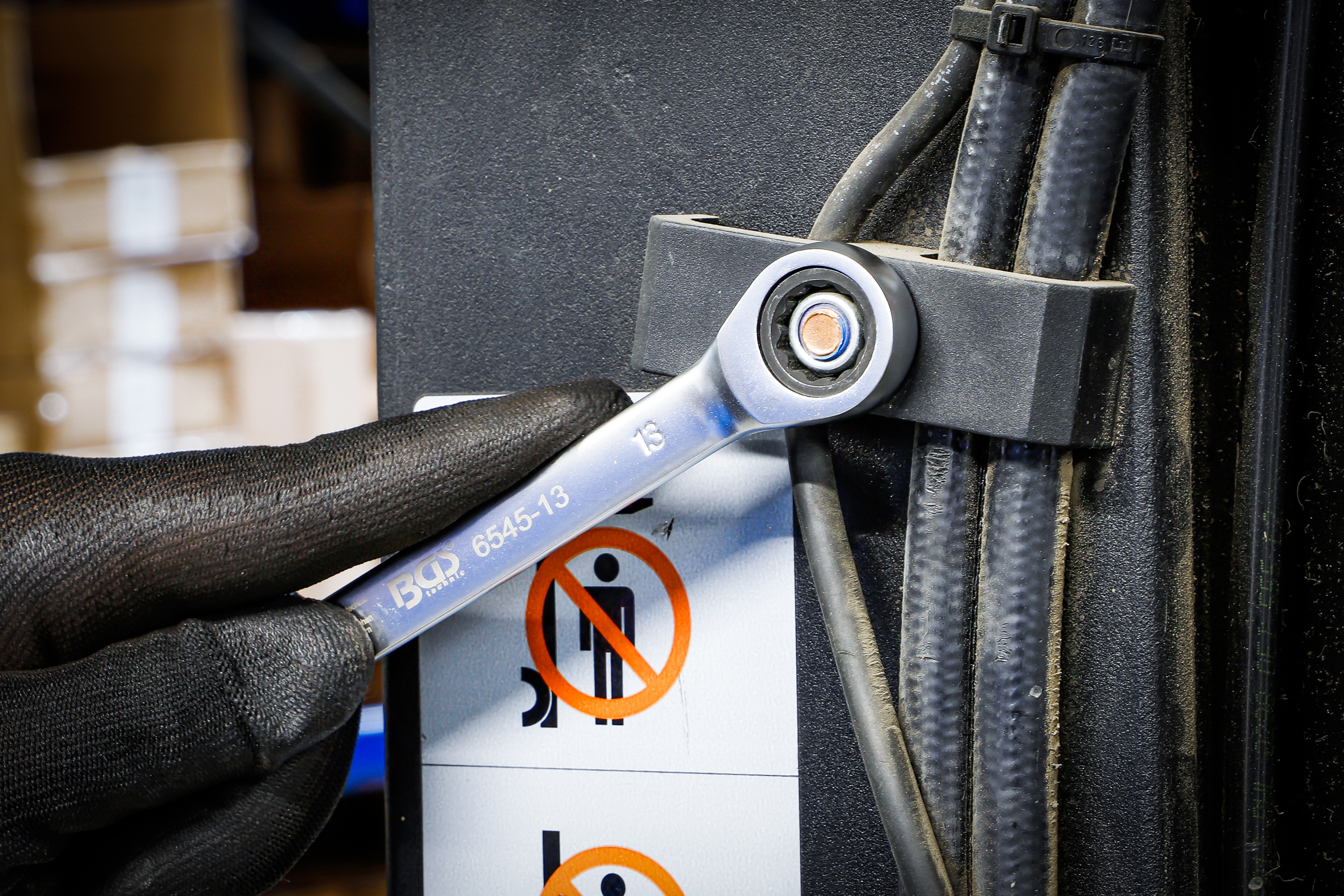 BGS Maulratschen- und Ratschenring-Schlüssel-Satz | SW 8 - 19 mm | 12-tlg.