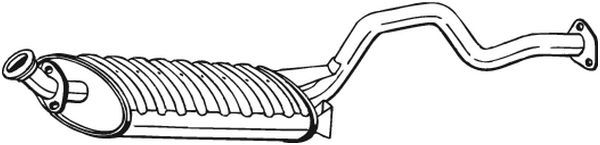 Mittelschalldämpfer