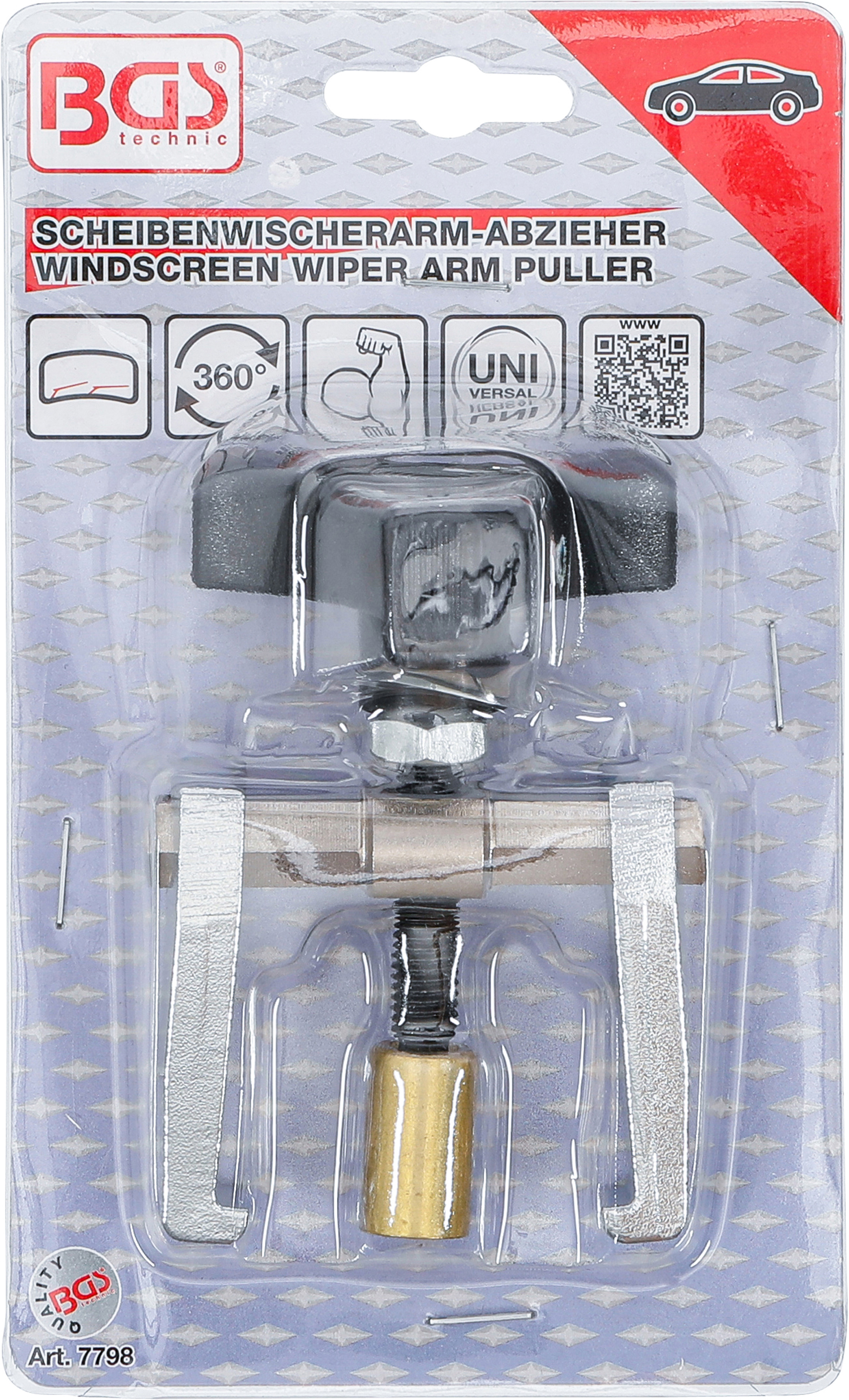 BGS Scheibenwischerarm-Abzieher | universal