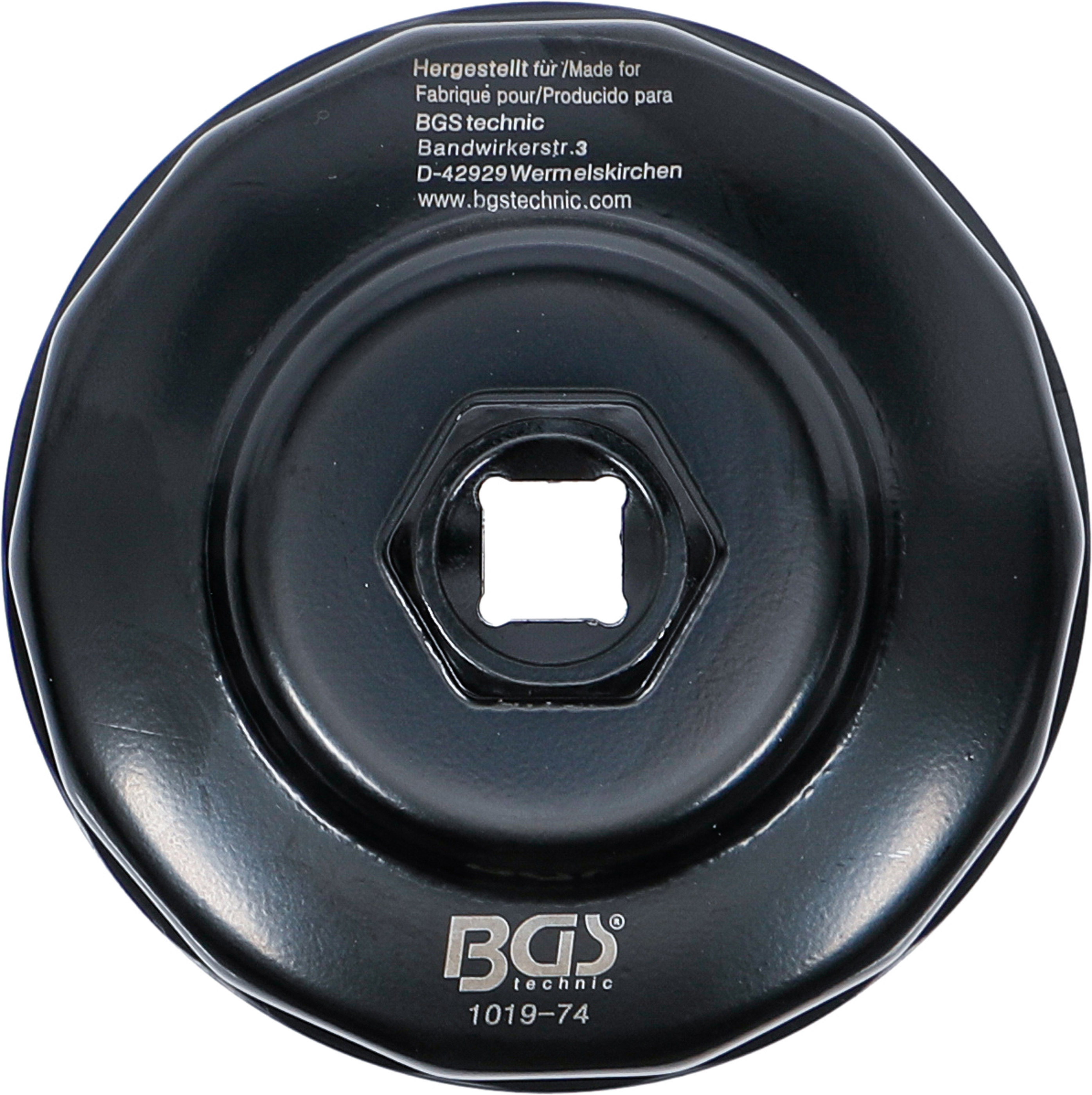 BGS Ölfilterschlüssel | 14-kant | Ø 74 mm | für Mercedes-Benz, VW