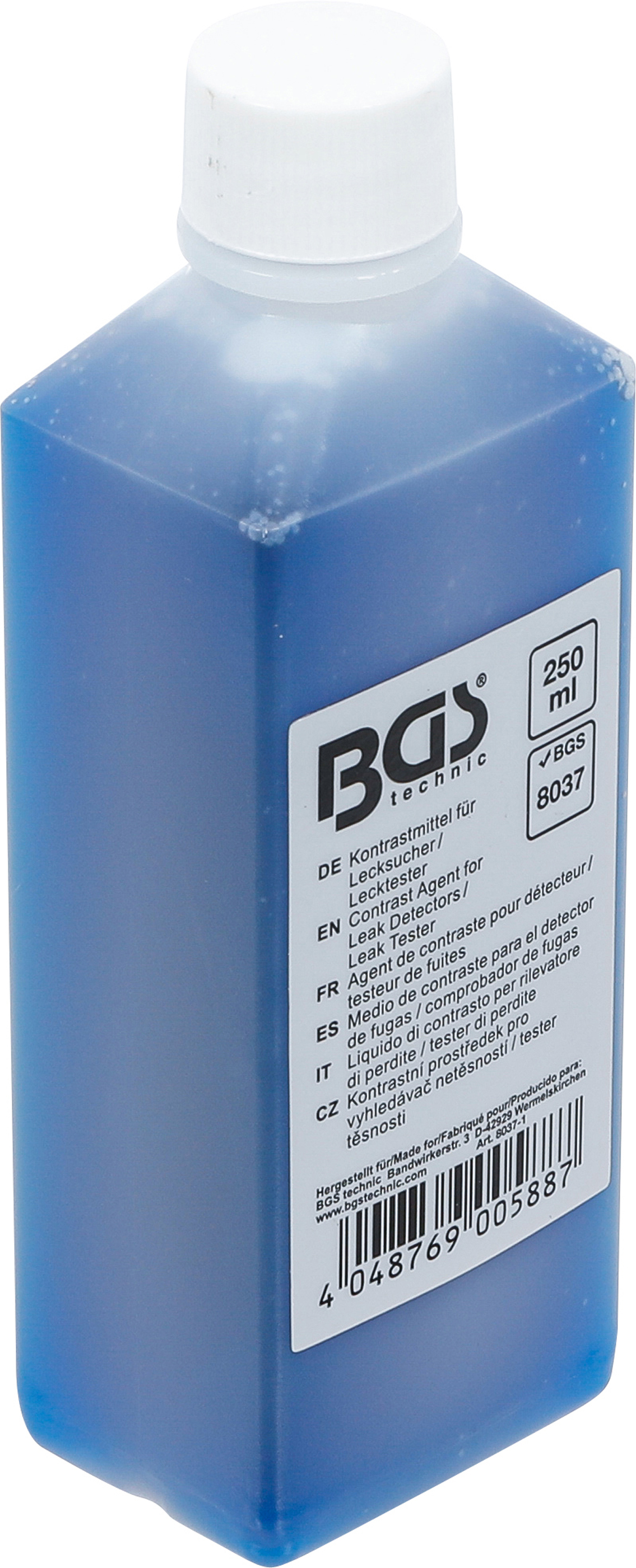 BGS Kontrastmittel für Lecksucher / Lecktester | 250 ml | für Art. 8037