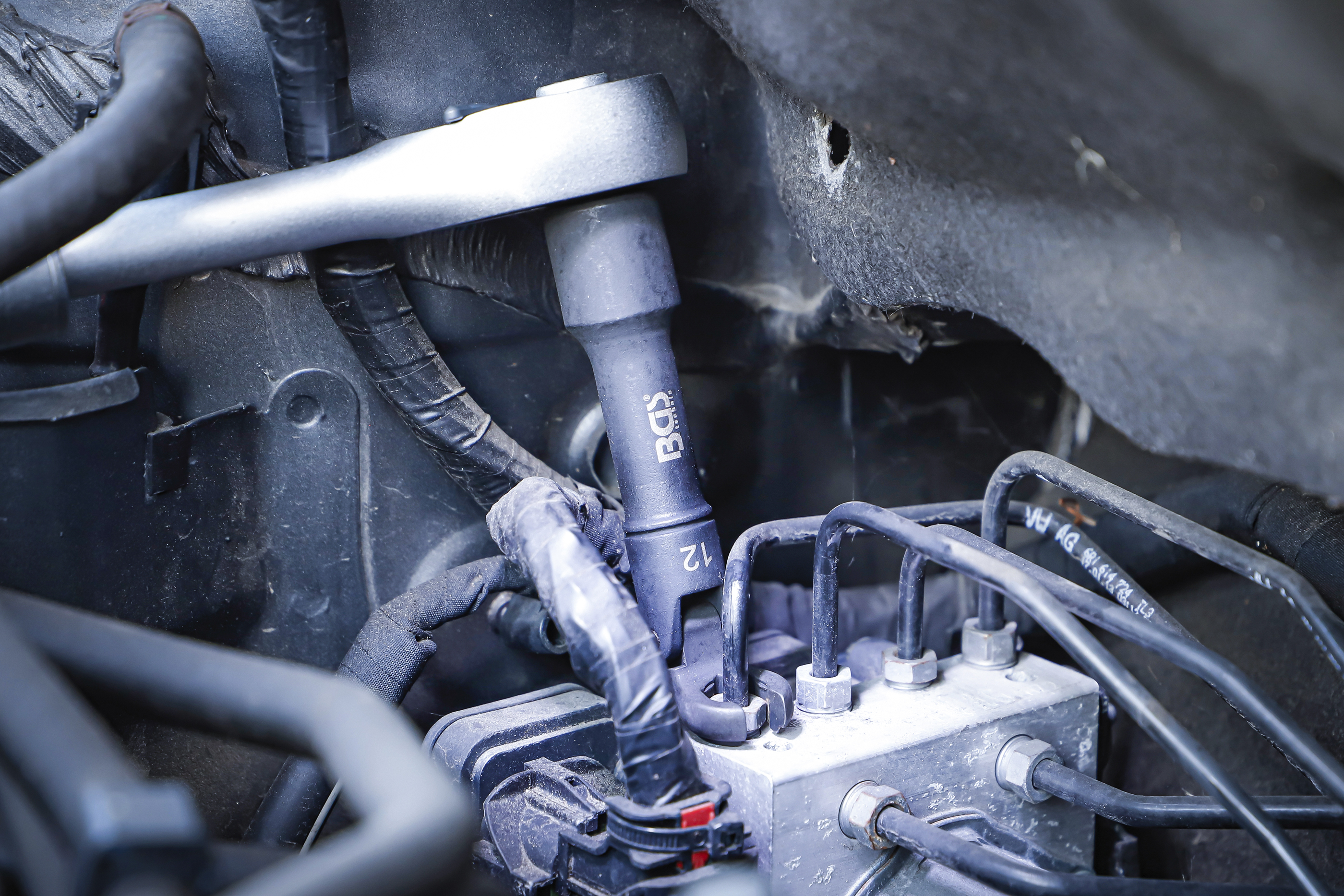 BGS Hahnenfußschlüssel-Satz | Antrieb Innenvierkant 10 mm (3/8") | mit Gelenk | 6-tlg.