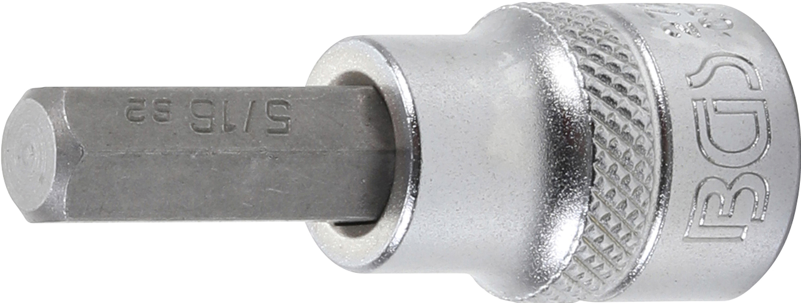 BGS Bit-Einsatz | Antrieb Innenvierkant 10 mm (3/8") | Innensechskant 5/16"