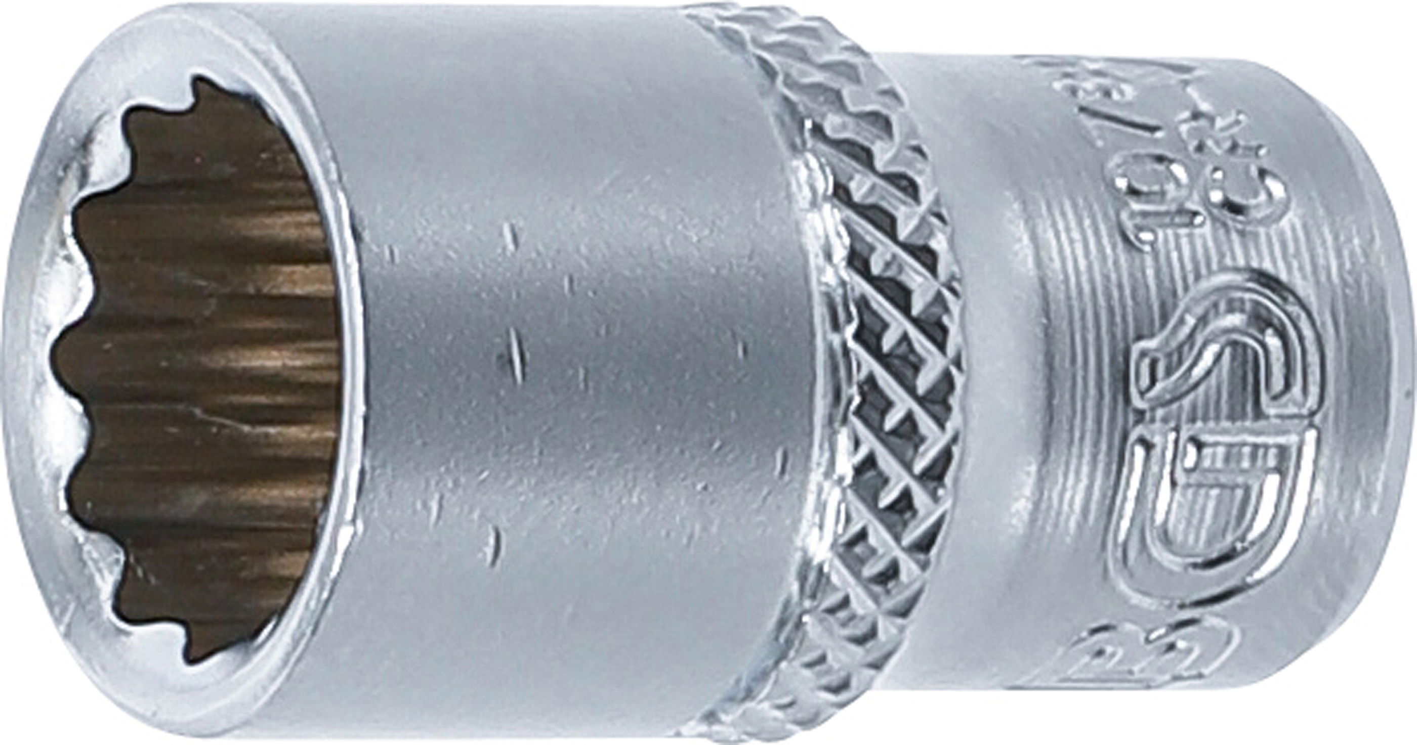 BGS Steckschlüssel-Einsatz Zwölfkant | Antrieb Innenvierkant 6,3 mm (1/4") | SW 10 mm