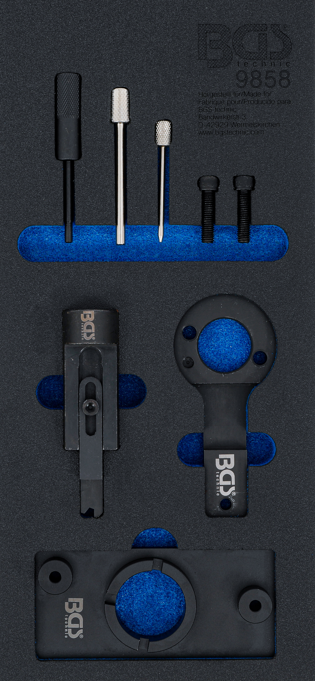 BGS Werkstattwageneinlage 1/3: Motor-Einstellwerkzeug-Satz | für Opel 2.0 CDTi / EcoFLEX