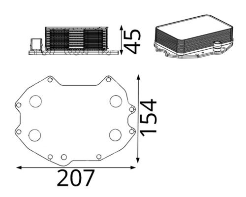 Ölkühler, Motoröl
