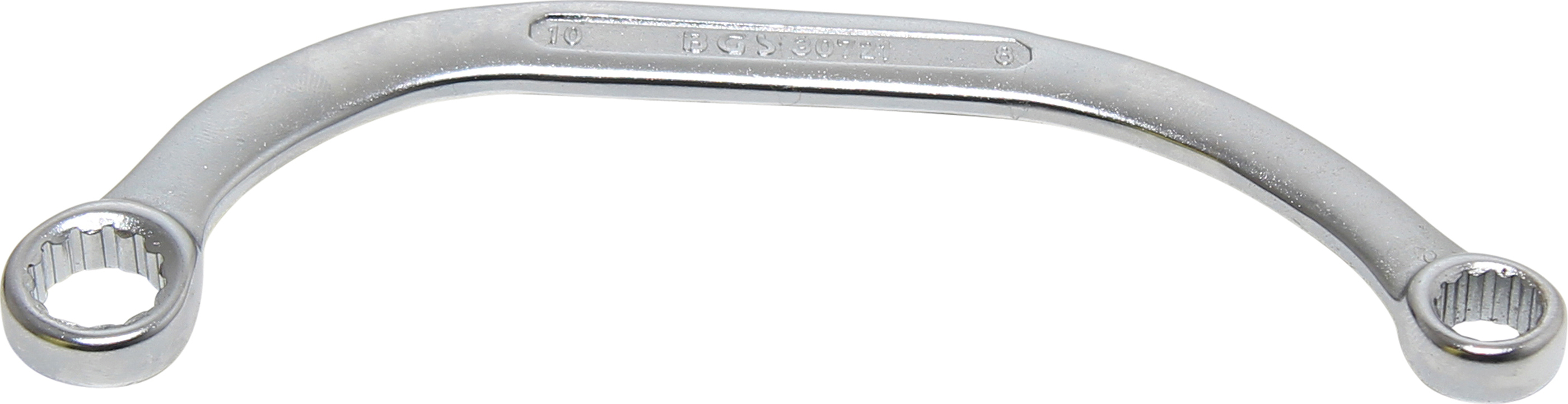 BGS C-Form Doppel-Ringschlüssel Zwölfkant | SW 8 x 10 mm