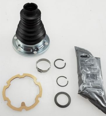 Gelenkabdeckung von der getriebeseite/vorne (fi: 27/100) (länge110) passt zu: AUDI A1, A1 ALLSTREET, A3, A4 B5, A6 C5, Q2, Q3, TT; SEAT ALHAMBRA, ALTEA, ALTEA XL, ARONA, CORDOBA 1.0-3.6 05.94-