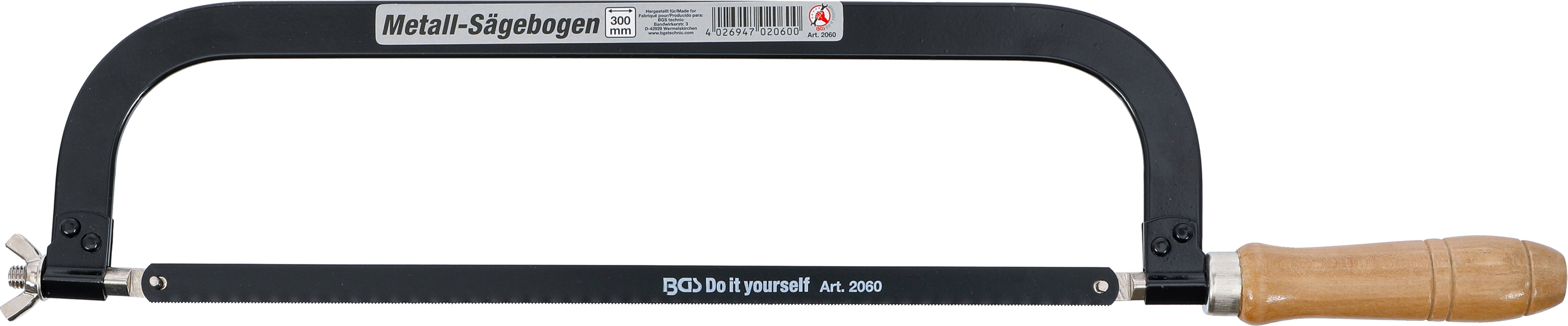 BGS Metall-Sägebogen | 300 mm