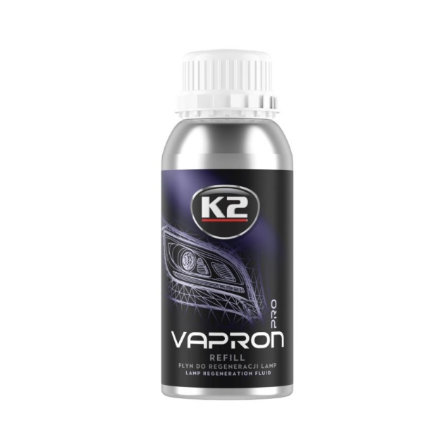 K2 Vapron Pro Scheinwerfer Regeneration Fluid Reparatur Dampf Nachfüllflasche 600 ml