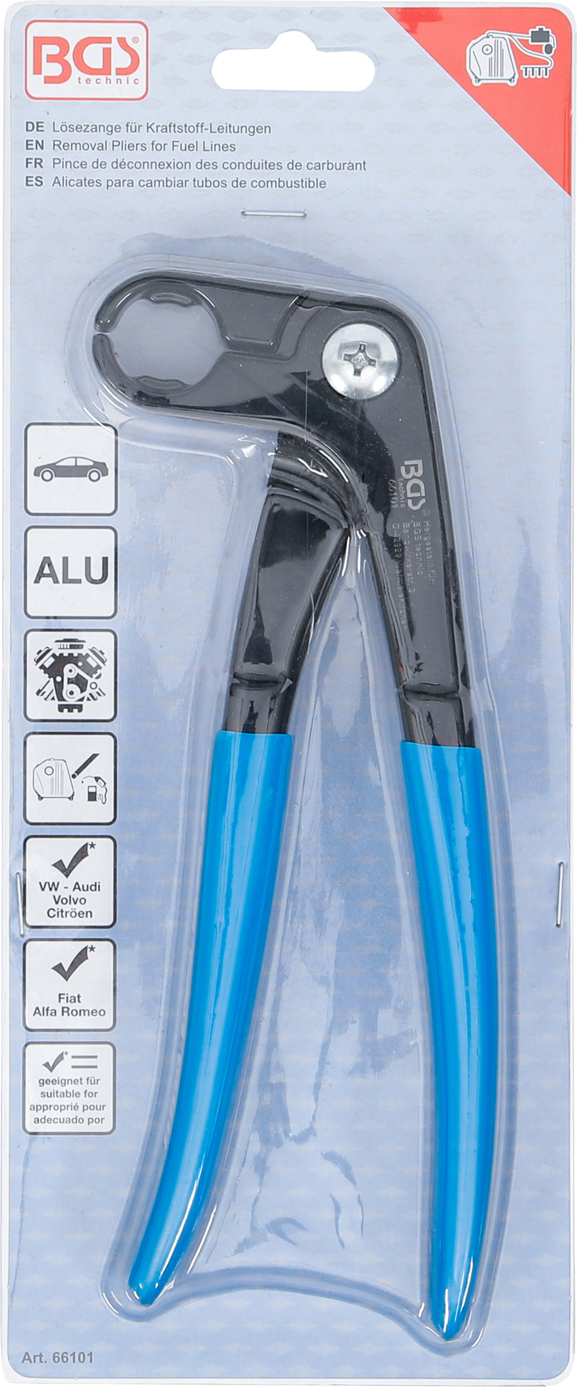 BGS Lösezange für Kraftstoff-Leitungen